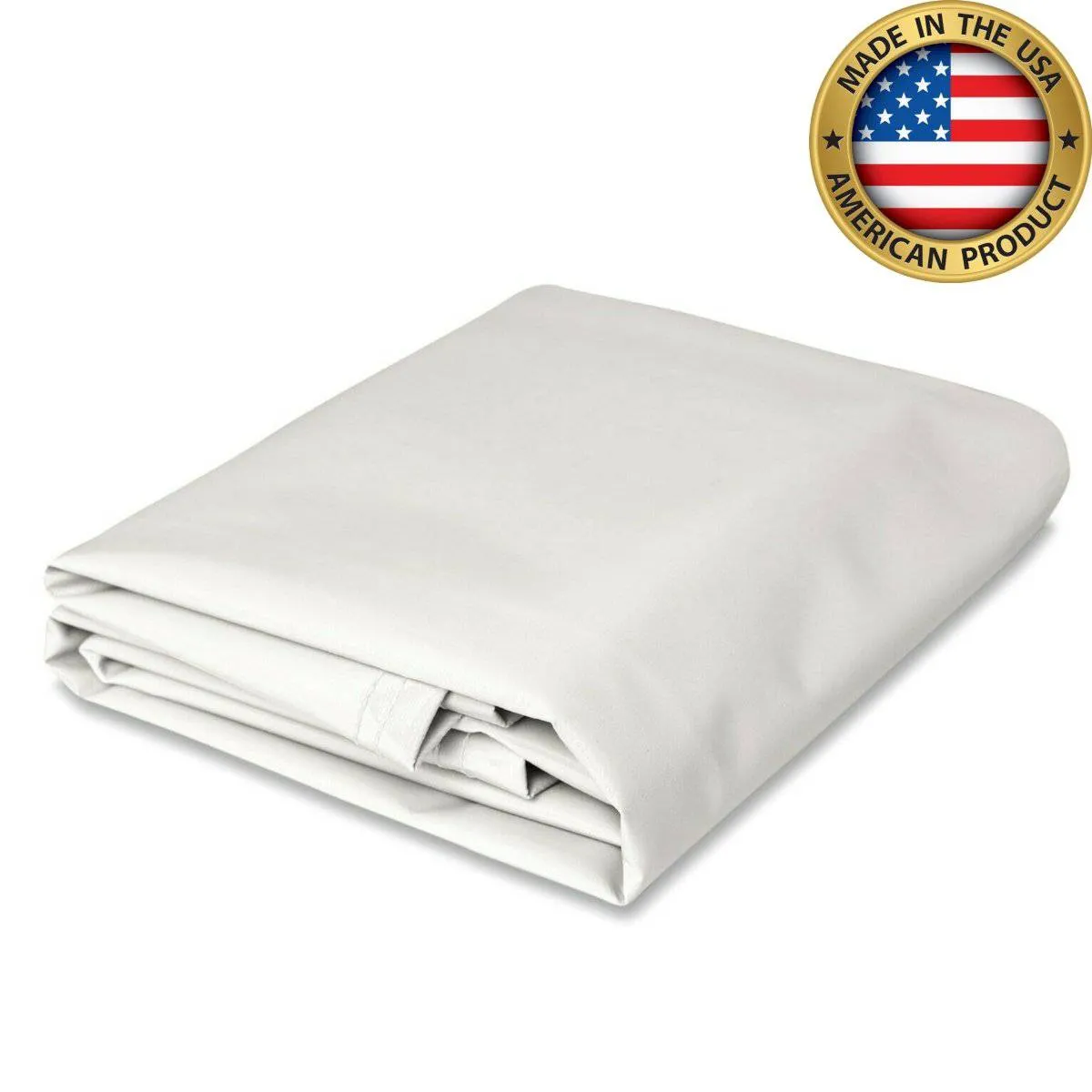 10 oz. Vinyl Tarp - White - 8' x 12'