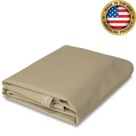 18 oz. Super Vinyl Tarp - Tan - 8' x 12'