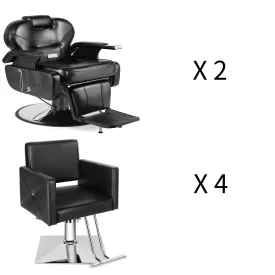 #5016 Barber Chair *2   #5037 Salon Chair *4