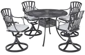 6660-305C Grenada 5 Piece Outdoor Dining Set by homestyles