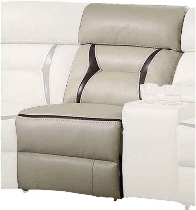 Amite 6pc Sectional Sofa in Beige