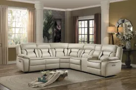 Amite 6pc Sectional Sofa in Beige