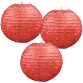 Bandana Paper Lanterns 9.5in