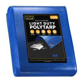 Blue Poly Tarp 10' x 10'