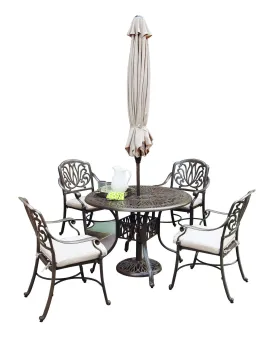 Capri 6 Piece Outdoor Dining Set by homestyles