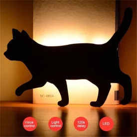 Cat Wall Night Light