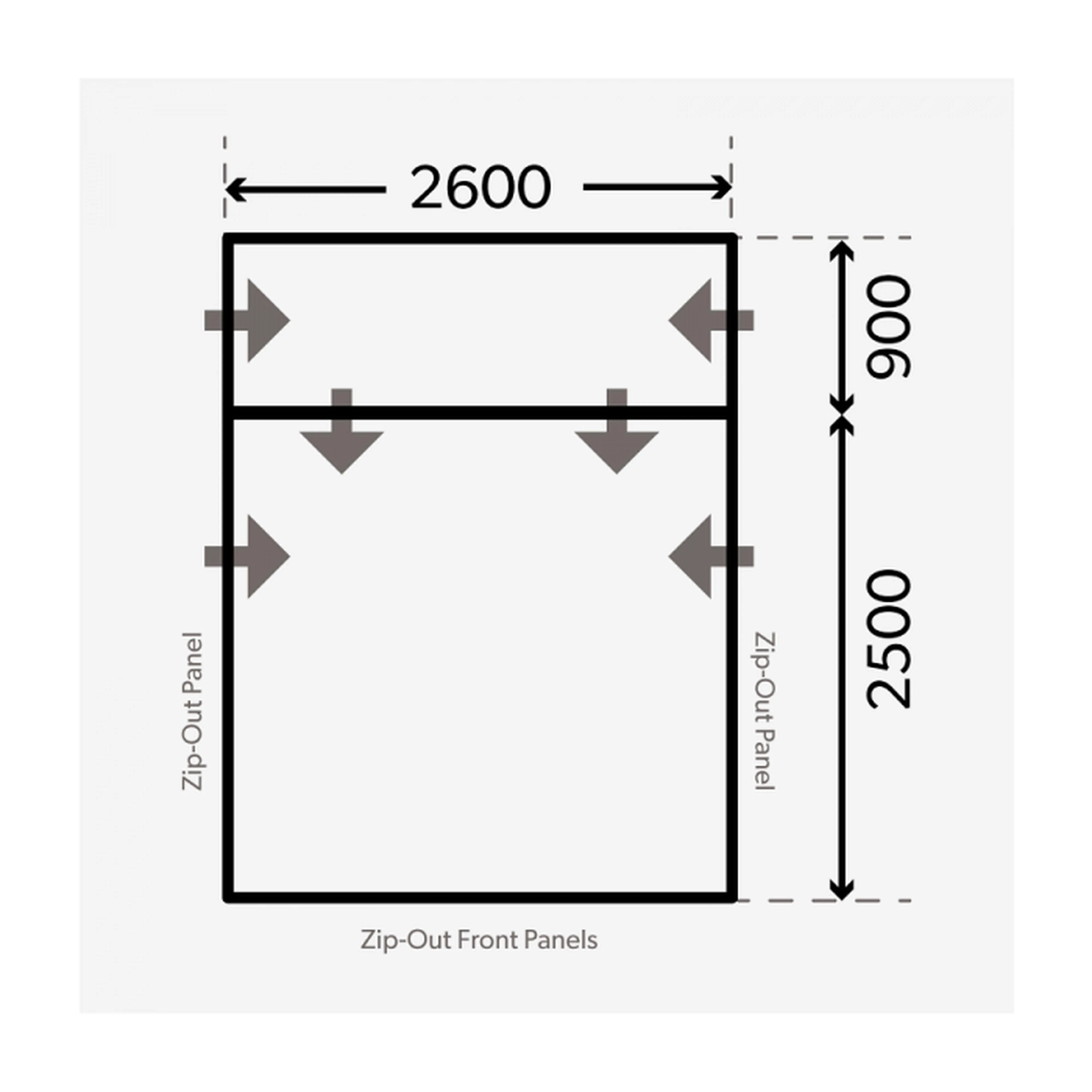 Dometic Rally Air Pro 260 Driveaway Awning 2024 Model