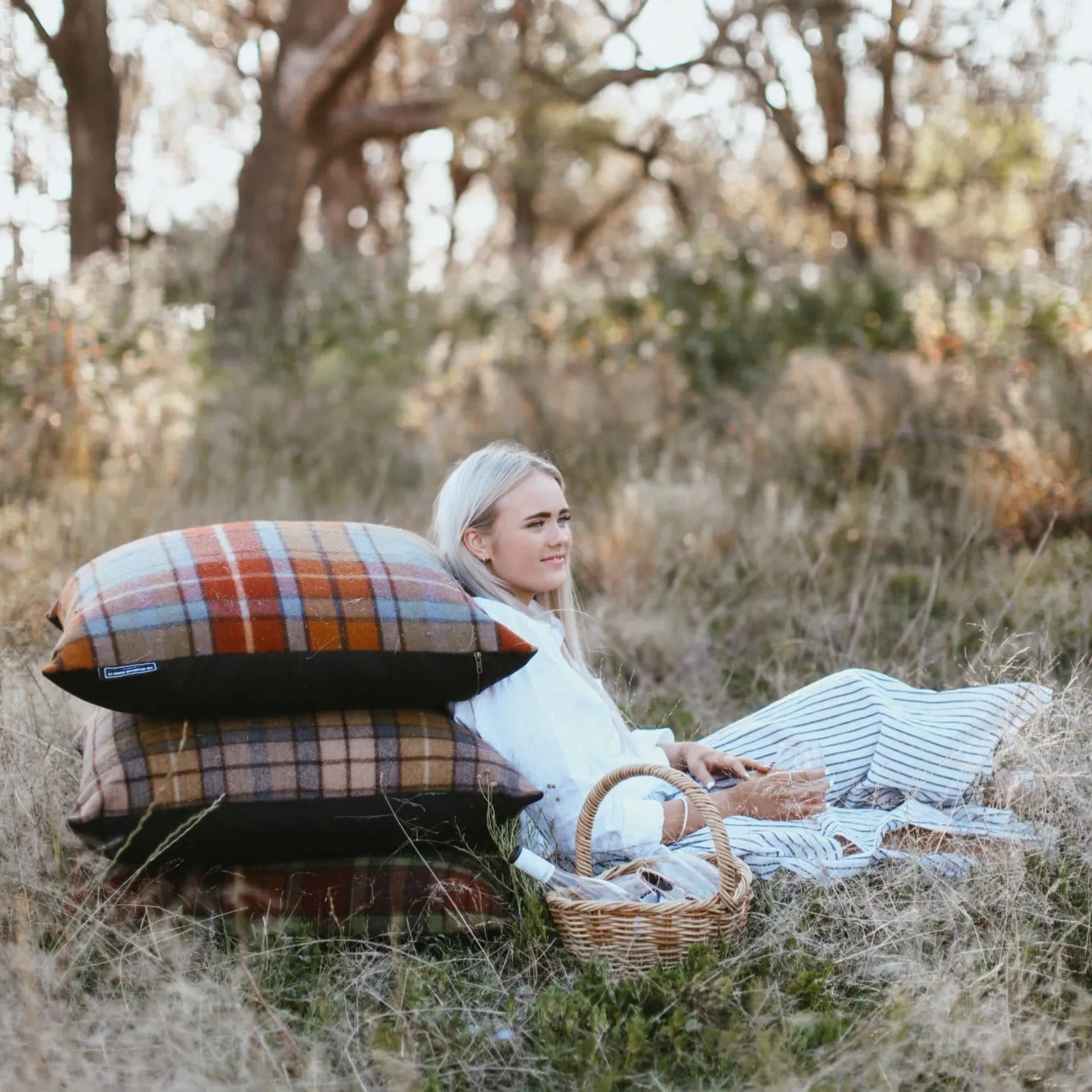 GGCo. Tartan Paddock Pillow™️ (Cover Only) | Forest