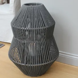 Grey Rope Lantern - Two Sizes