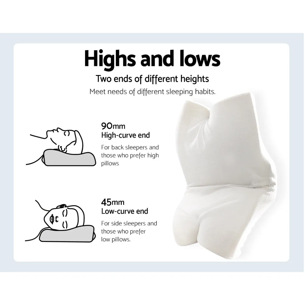 High-Density Memory Foam Contour Pillow, Giselle Bedding