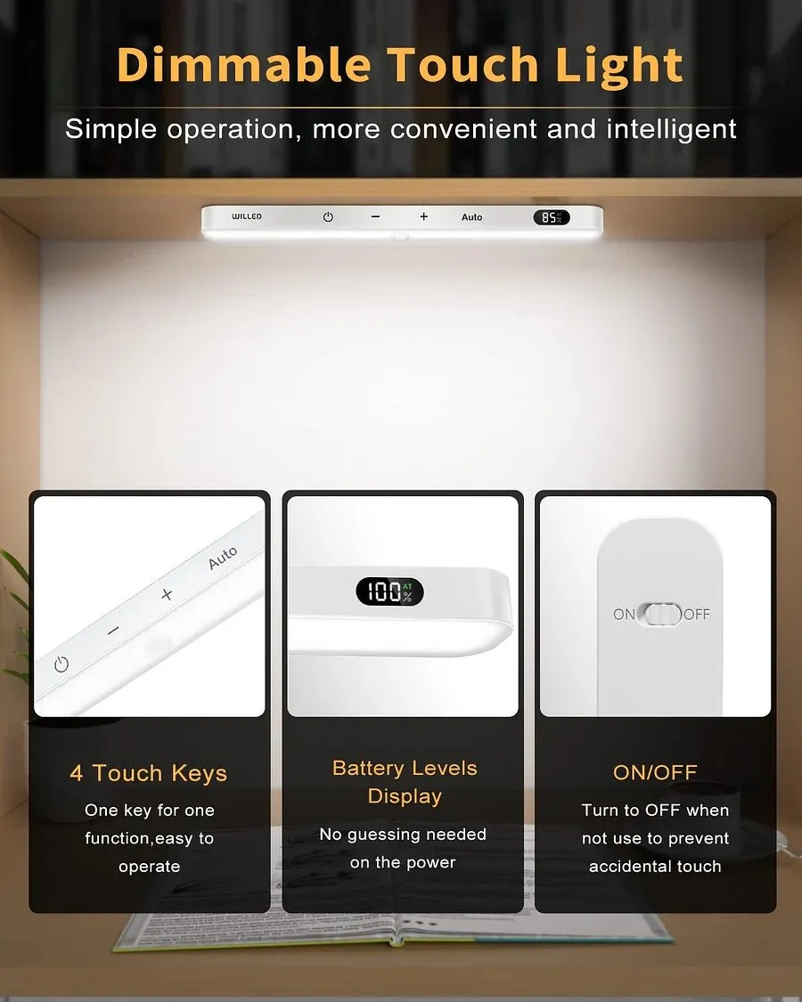 Motion Sensor Cabinet Light Battery Display GHomeSmart®(2 Pack)