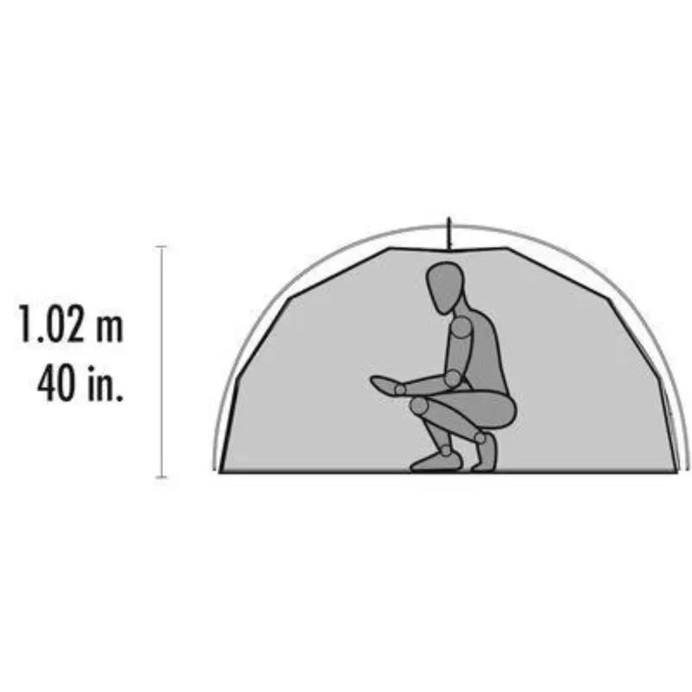 MSR Elixir 2 Tent - 2 Man Trekking/Backpacking Tent