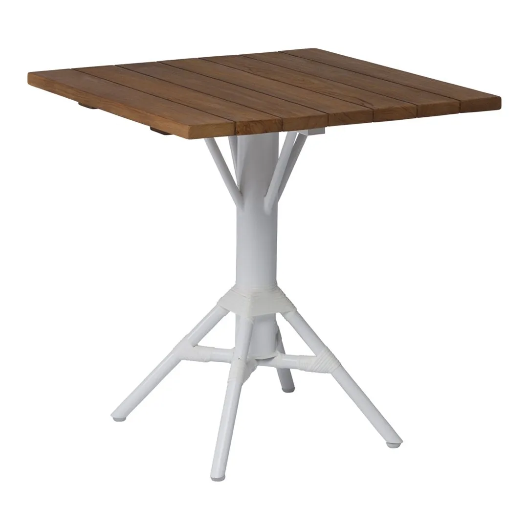 Nicole Square Cafe Table - Teak