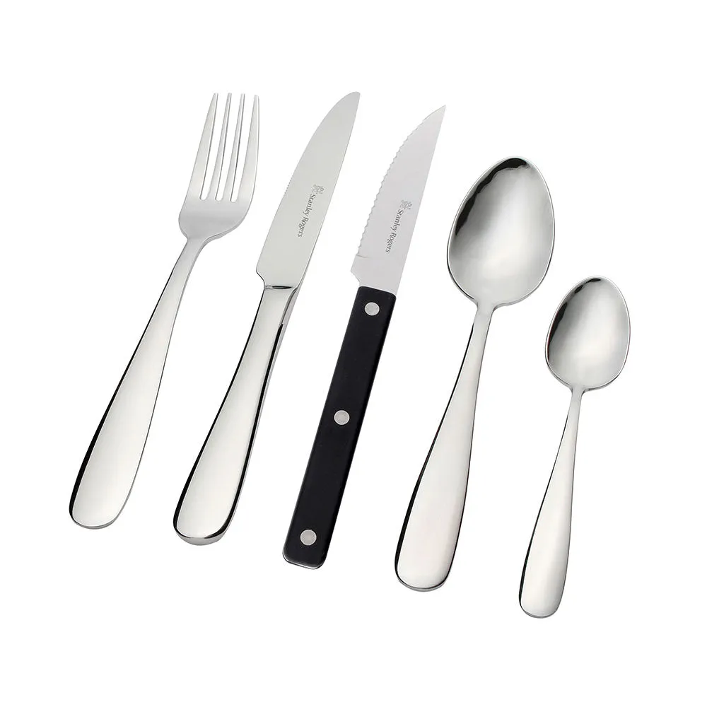 Nobel 40 Piece Set with Steak Knives