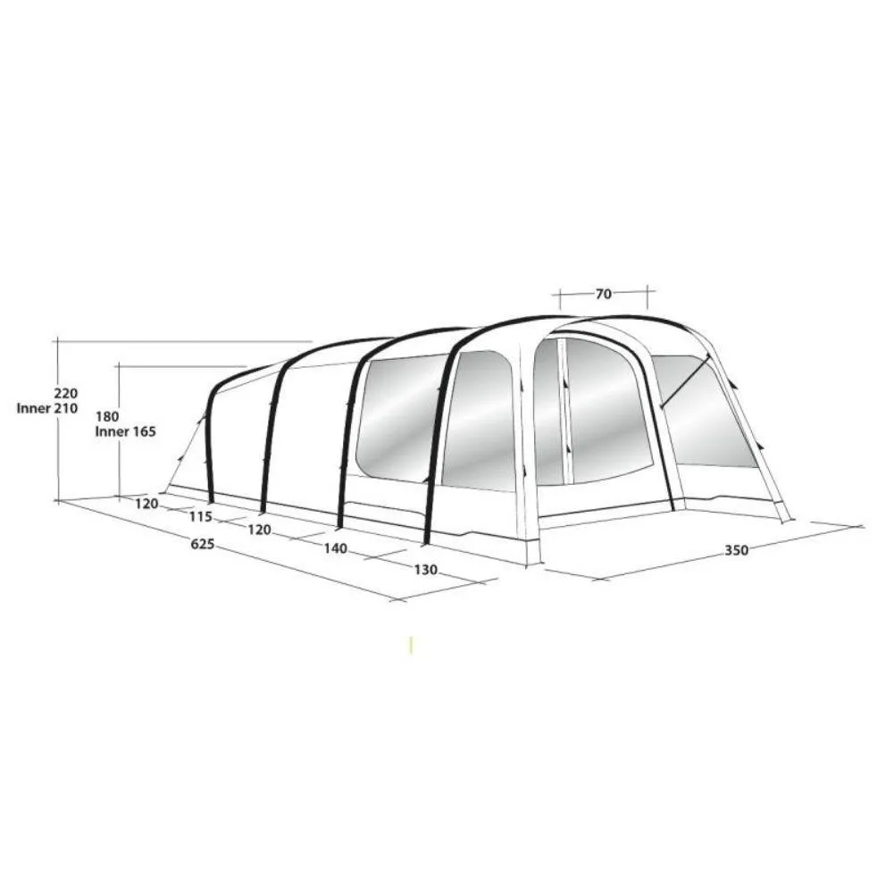 Outwell Avondale 5PA Air Inflatable Tent (2022)