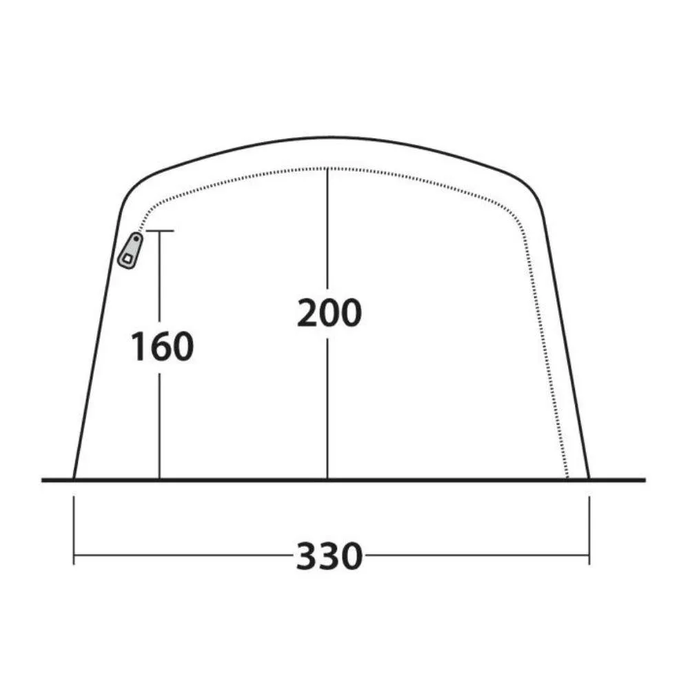 Outwell Avondale 5PA Air Inflatable Tent (2022)