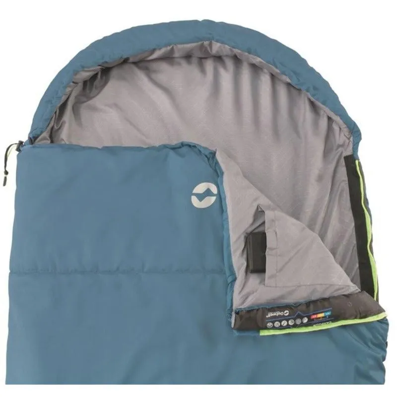 Outwell Campion Single Square Sleeping bag - Ocean Blue