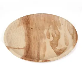 Palm Leaf Round Classic Plate 10pc/pk - 20cm