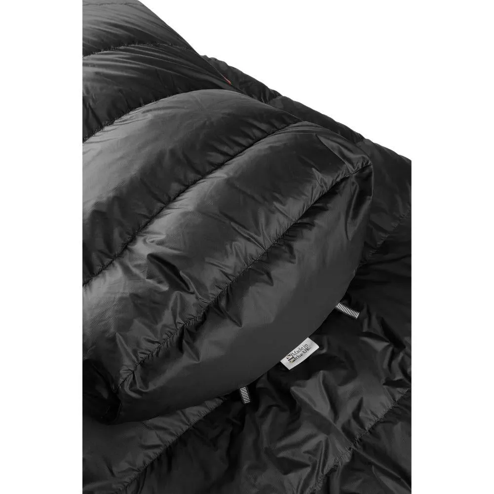 Rab Ascent 500 Down Sleeping Bag - Regular Wide (Graphene)