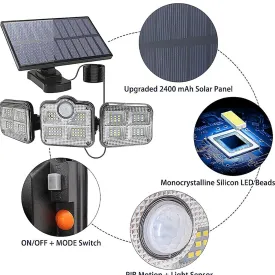 Super Solar Powered Light Trio