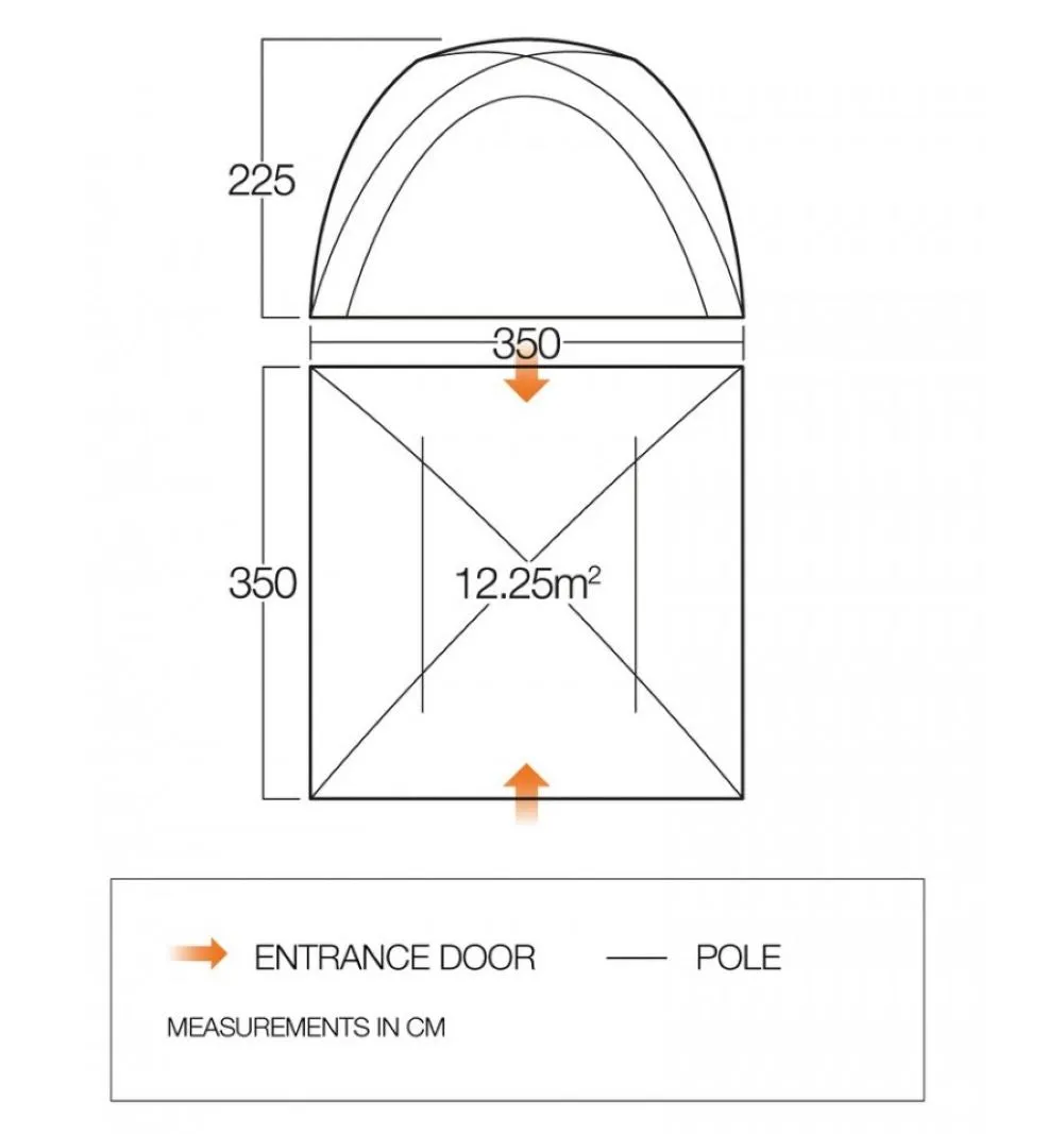 Vango Danu Hub - Gazebo/Shelter