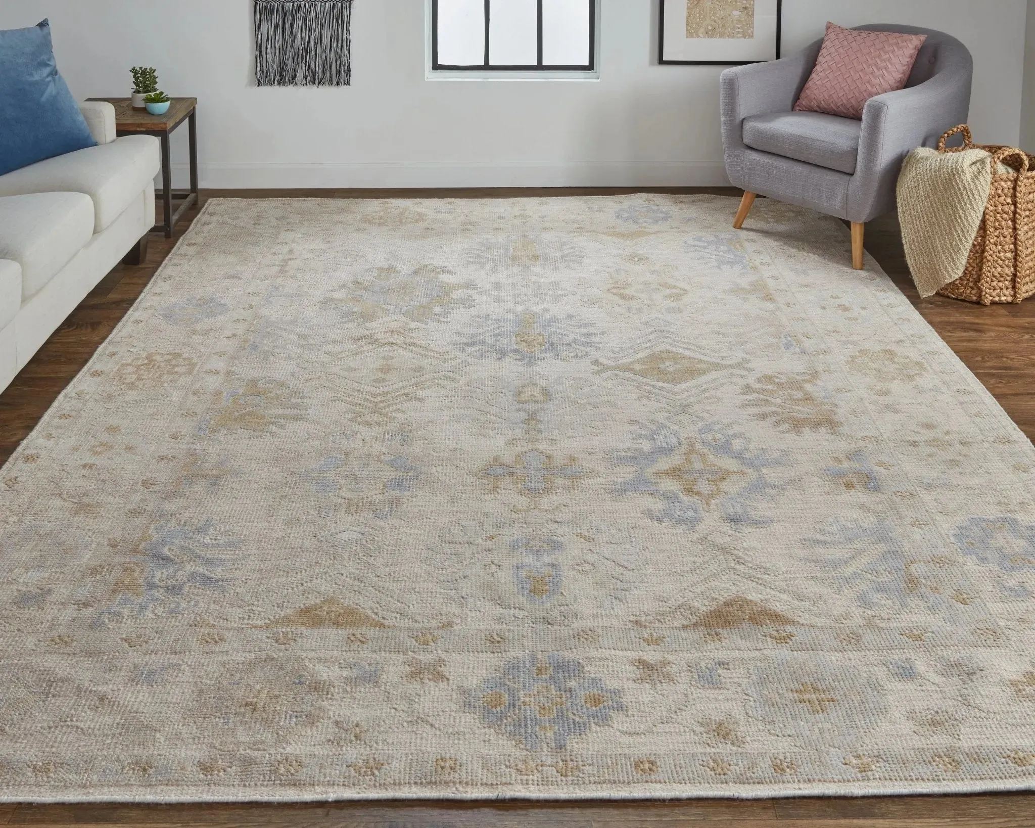 Wendover WND6841F Ivory/Tan Rug