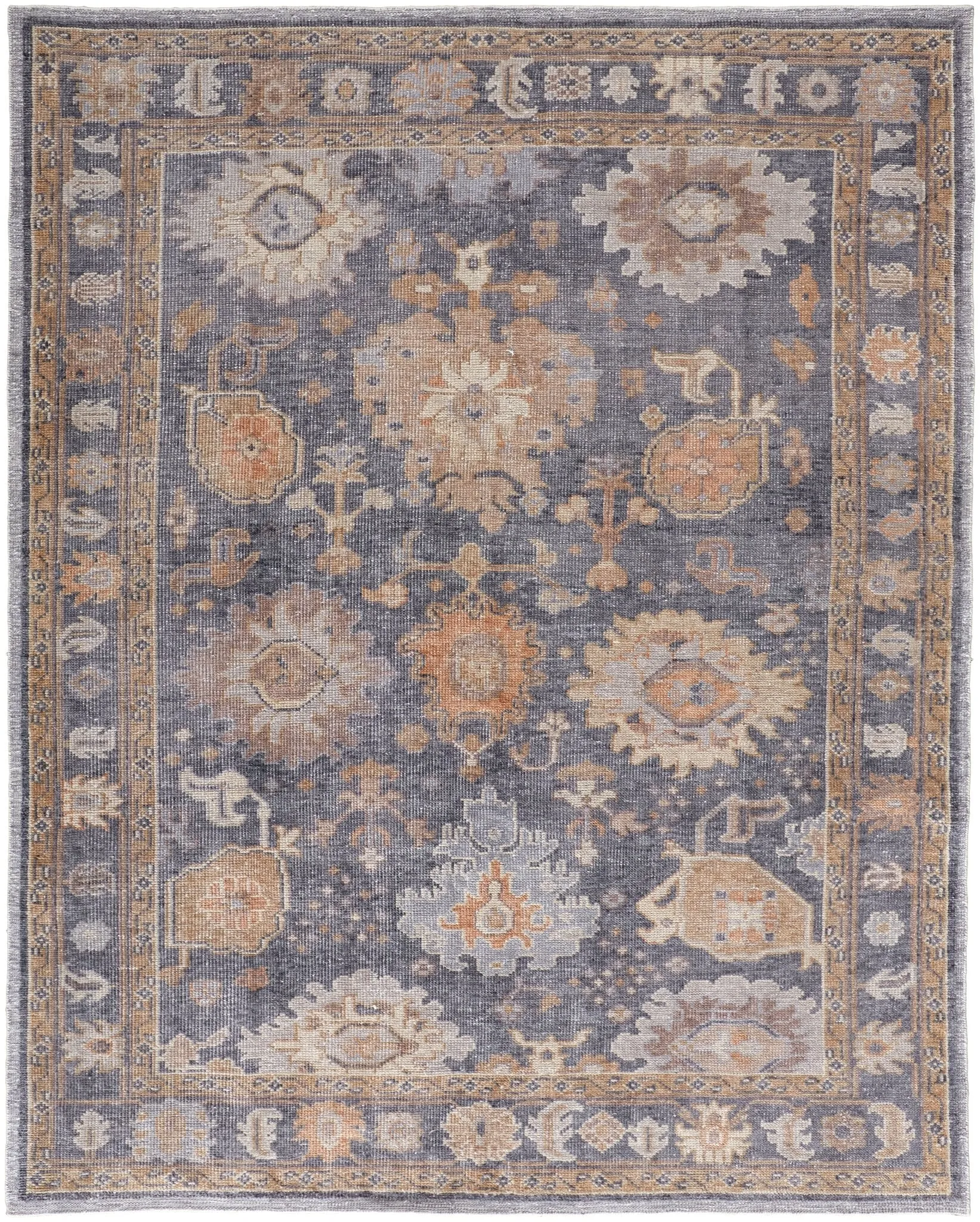 Wendover WND6842F Grey/Blue Rug